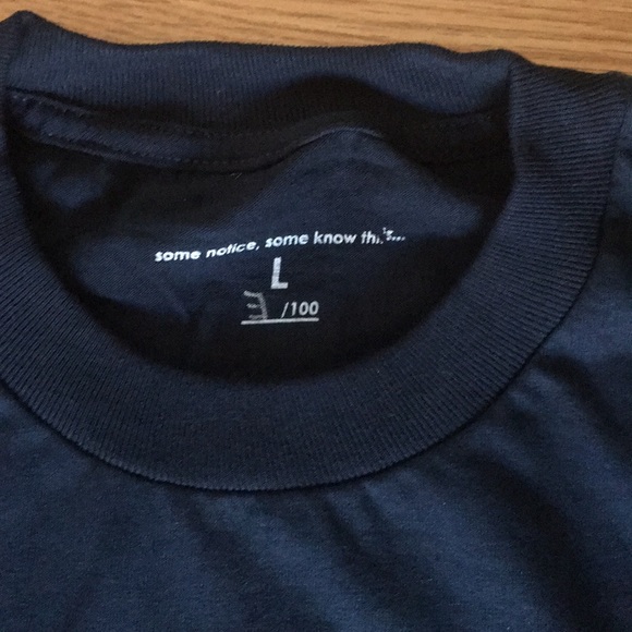 NWT Aaron’s World Box Logo s/s tshirt Black size L - Picture 3 of 4